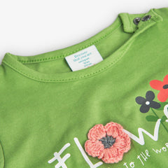 Blusa Flower Verde