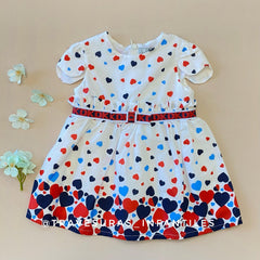 Vestido Estampado Corazones