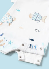 Pelele Better Amigos Del Mar Mayoral Botones