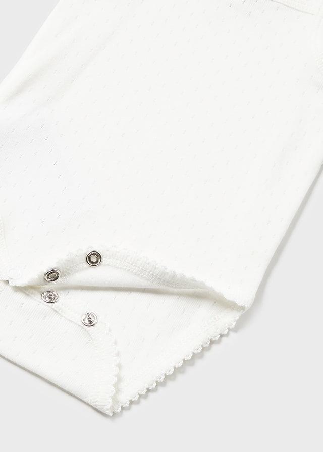 Body Tirantes Calados Blanco Mayoral Botones