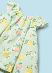 Vestido Con Panty Estampado Frutas Mayoral Detalles