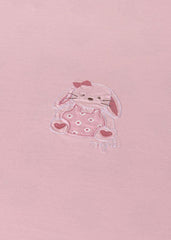 Manta Estampada Conejito Rosa Mayoral Detalles