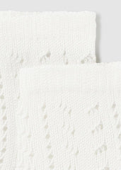 Medias Calcetín Calado Crudo Mayoral Detalles