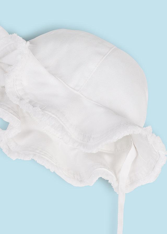 Pava Moño Flecos Blanco Mayoral