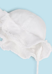 Pava Moño Flecos Blanco Mayoral