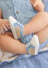 Tenis Sin Suela Deportivos Cordones Azules Mayoral