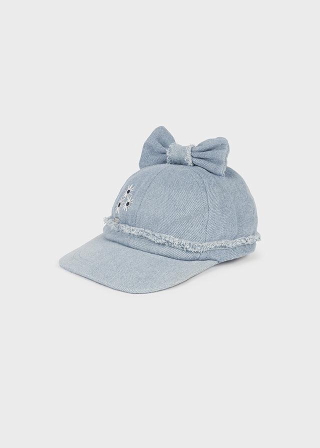 Gorra Detalle Moño Denim Mayoral