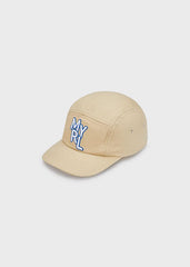 Gorra Letras Bordadas Beige Mayoral