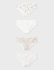 Set 4 Pantys Puntos Oveja Beige Mayoral
