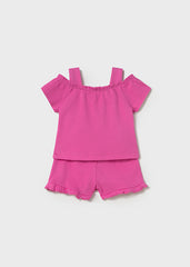Conjunto Short Fucsia Mayoral diseño