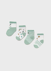 Set 4 Medias Animales Verde Mayoral