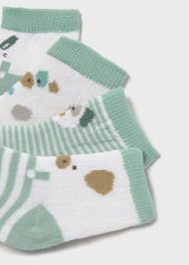 Set 4 Medias Animales Verde Mayoral Detalle