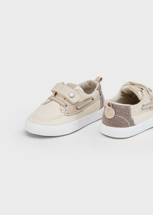 Mocasines Nautico Beige Zippy