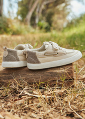 Mocasines Nautico Beige Zippy