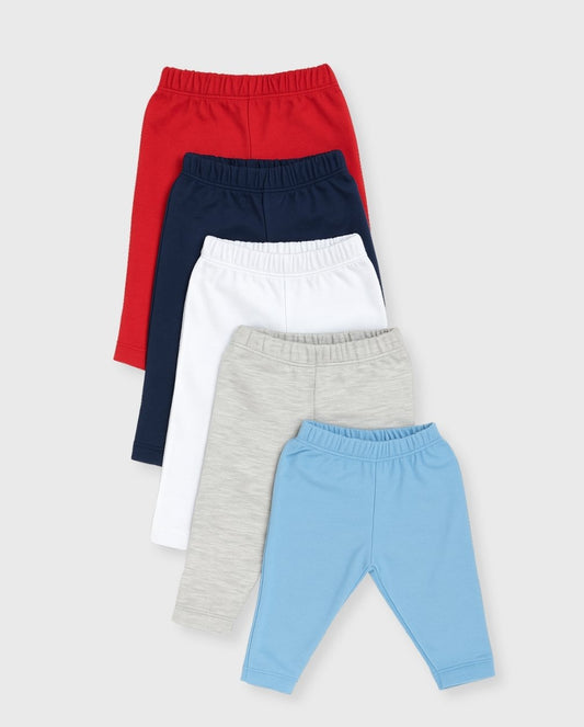 Set 5 Pantalones Bordados Baby Boy Surtido