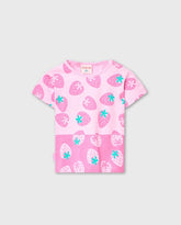 Blusa Fresas Lila Boboli