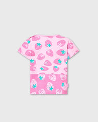 Blusa Fresas Lila Boboli Strawberry