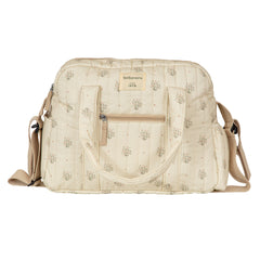 Interior organizador del bolso pañalera Cornelia beige
