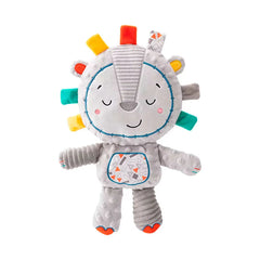 Peluche Apego Sensorial Animales Gris LEON