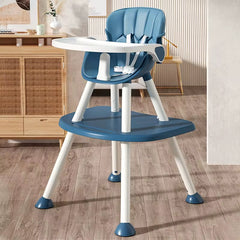 Silla Comedor Escritorio 2 en 1 Azul