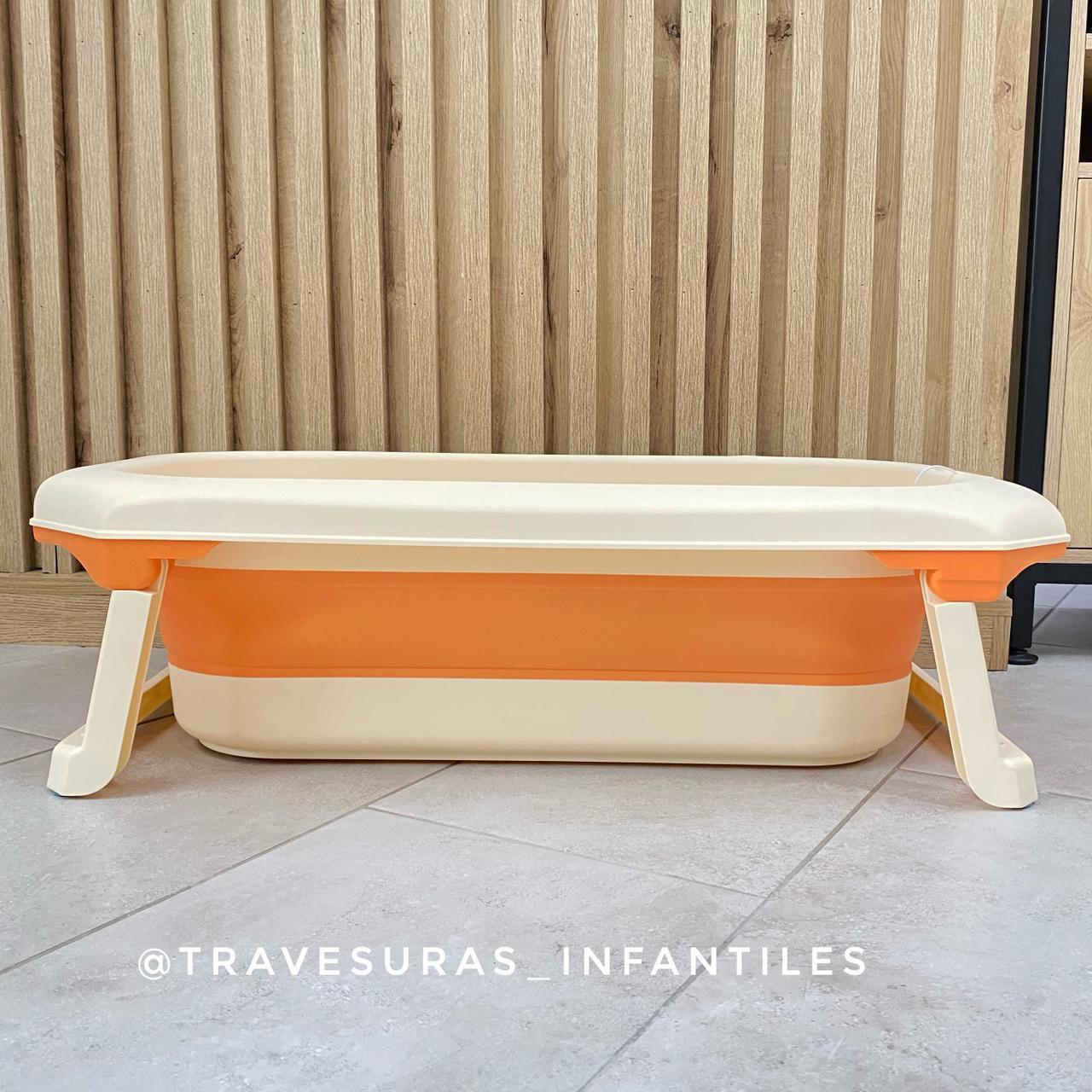 Bañera Plegable Con Termómetro Estrella Uso