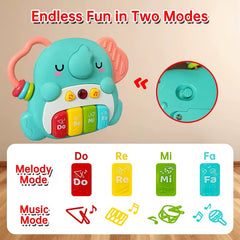 Juguete Musical Piano Elefante