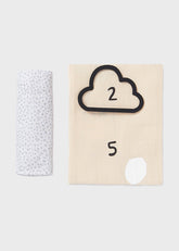 Set 2 Piezas Muselinas Con Medidor Beige Mayoral