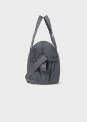 Bolso Pañalera Clásico Impermeable Gris Mayoral Detalle