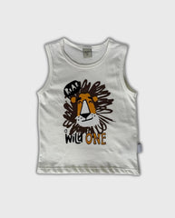 Camiseta Esqueleto Estampado Leon