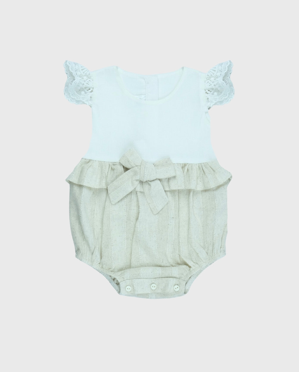 Body Lino Detalle Manga Beige