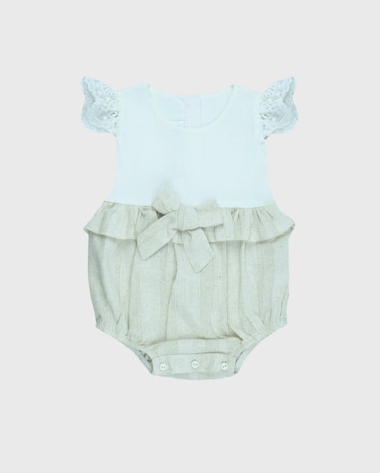 Body Lino Detalle Manga Beige