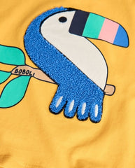 Conjunto Bermuda Tucan Amarillo Boboli Detalle