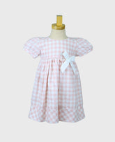 Vestido Rouse Cuadros Rosa