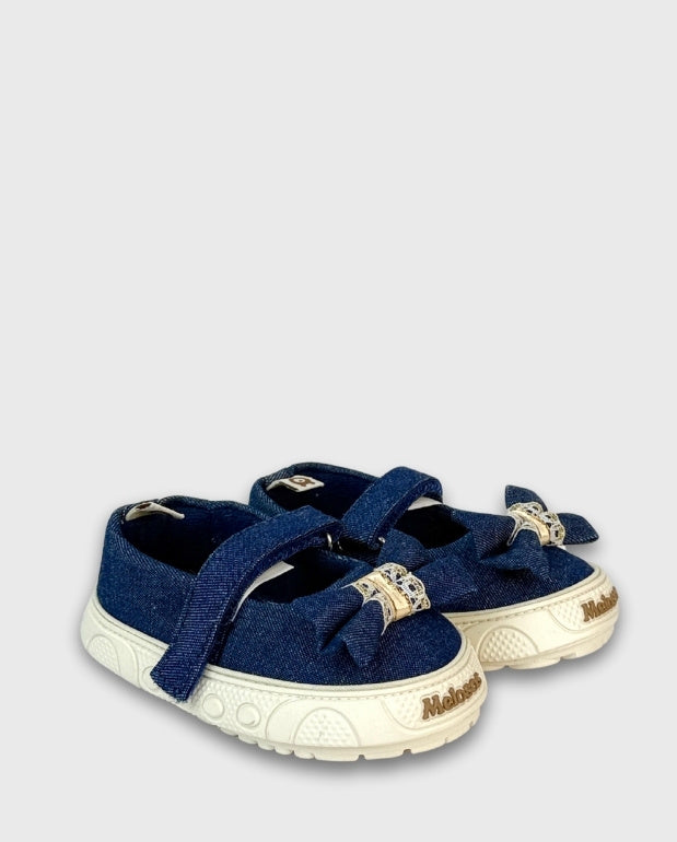 Baleta Denim Moño Melosos