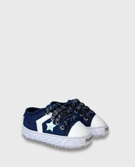Tenis Denim Estrella Blanca Melosos