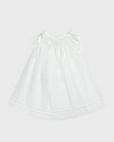 Vestido Ceremonia con Gorro Blanco