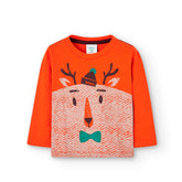 Camiseta Manga Larga Reno Naranja