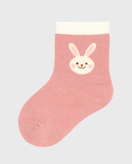 Medias Para Bebé Niña Largas Estilo Conejo Pink