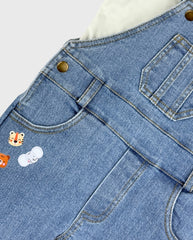 Conjunto Overol Corto Denim Detalle