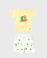 Conjunto Bermuda Friends Amarillo