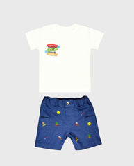 Conjunto Bermuda Lino Summer