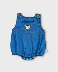 Body Bebé Niño Oso Blue