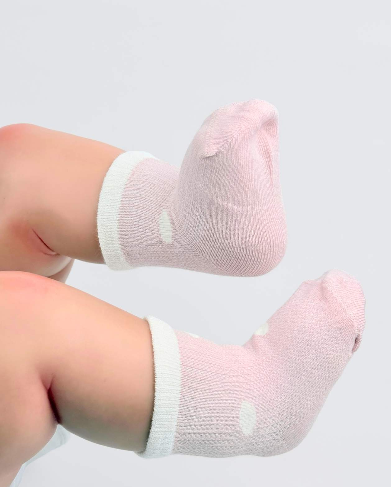 Set 4 Medias Estampado Rosa Pink