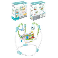 Jumper Saltarín Para Bebé Aves Azul Caja