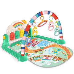 Gimnasio Para Bebé Piano Arcoíris Pista