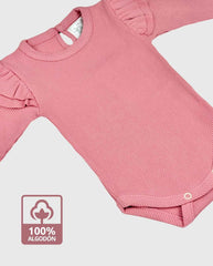 Set 3 Bodys Boleros Colores Pastel Algodón