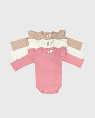 Set 3 Bodys Boleros Colores Pastel