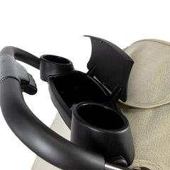 Coche Con Porta Bebé Sienna Beige Bebesit