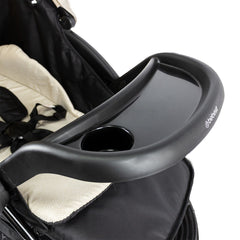 Coche Con Porta Bebé Sienna Beige Bebesit