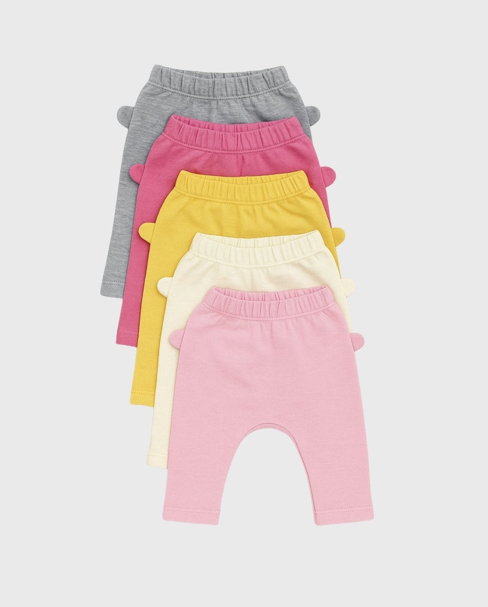Set 5 Pantalones Estampado Bebé Niña Surtido